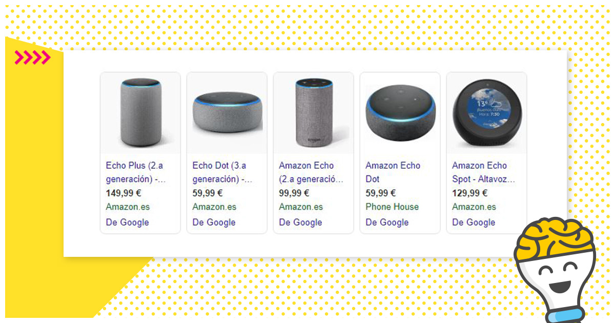 serps productos google