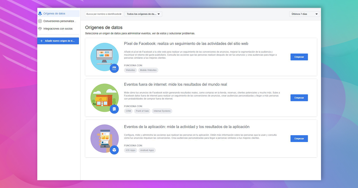 Errores en campañas de facebook ads configuración