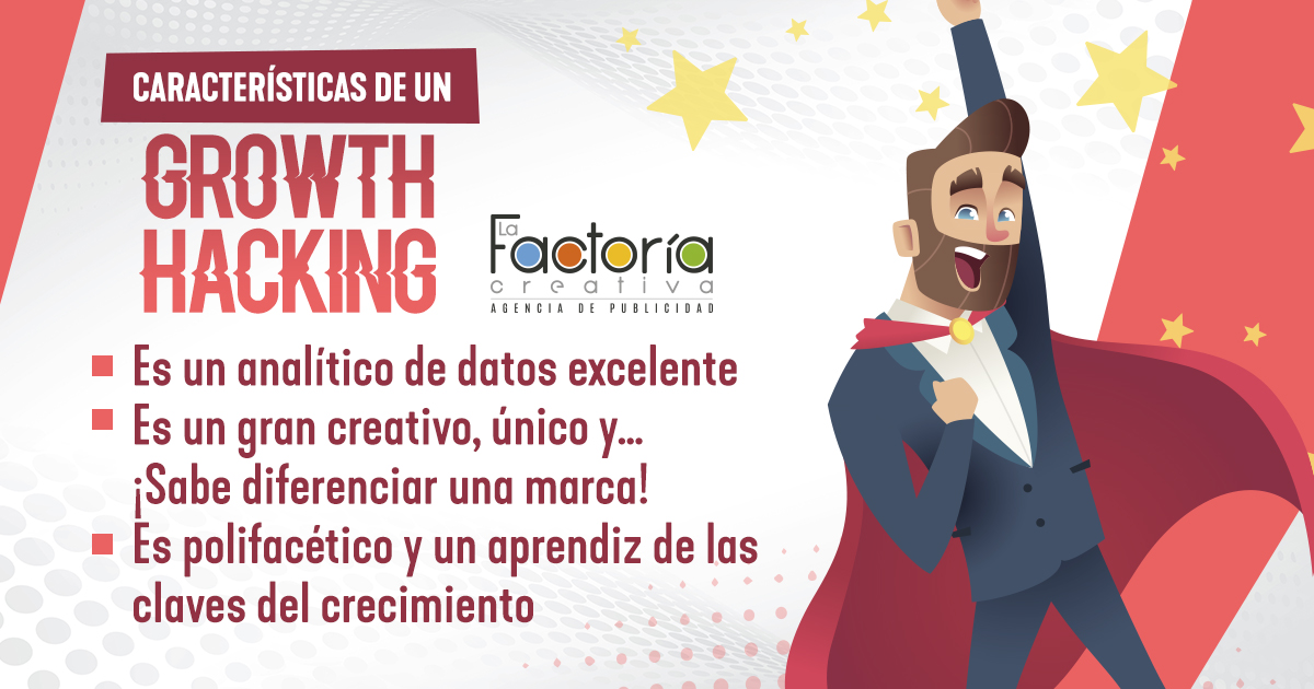 Características profesionales de un growth hacking