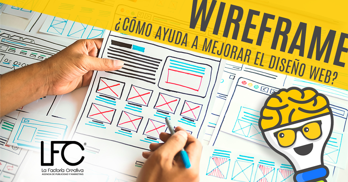 Wireframe para estructura web