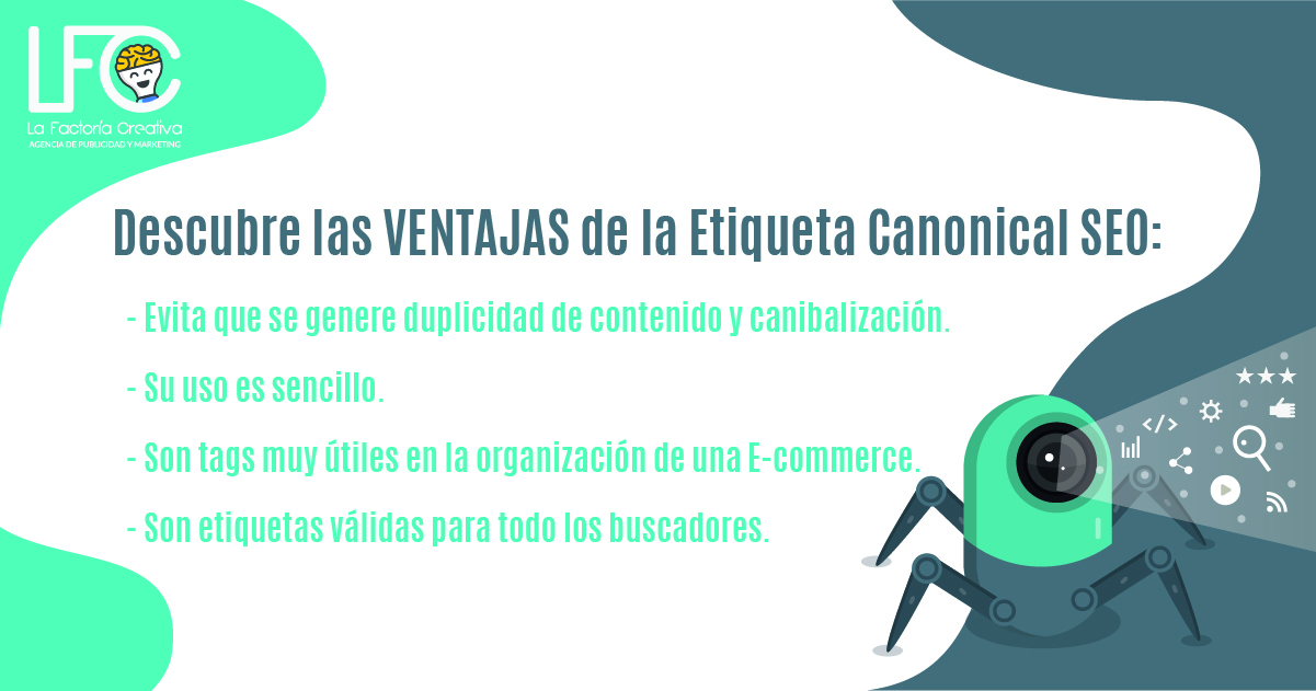 Canonical seo ventajas